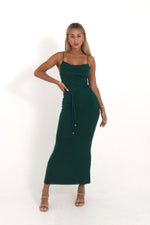 Serendipity Maxi Dress - Forest Green