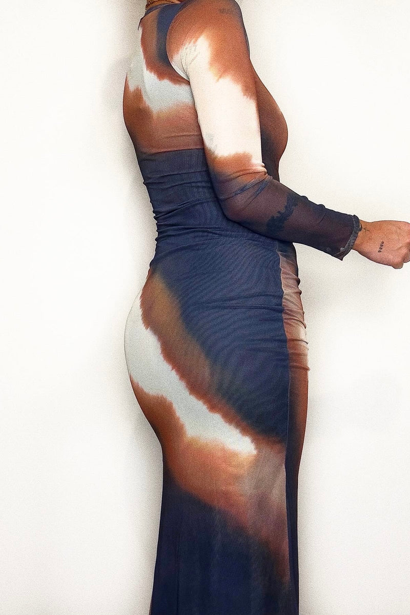 Candice Midi Dress - Long Sleeves