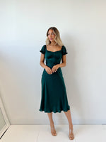 Ellison Midi Dress - Green