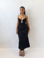 Lizbeth Maxi Dress - Black
