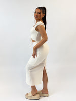 Ayanna Midi Dress - Cream