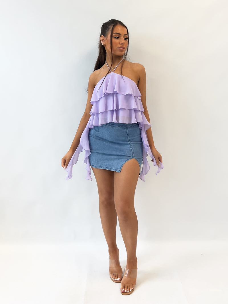 Adelia Top - Purple