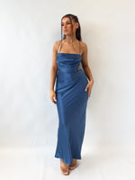 Ethel Maxi Dress - Blue