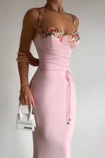 Euphrasia Maxi Dress - Pink