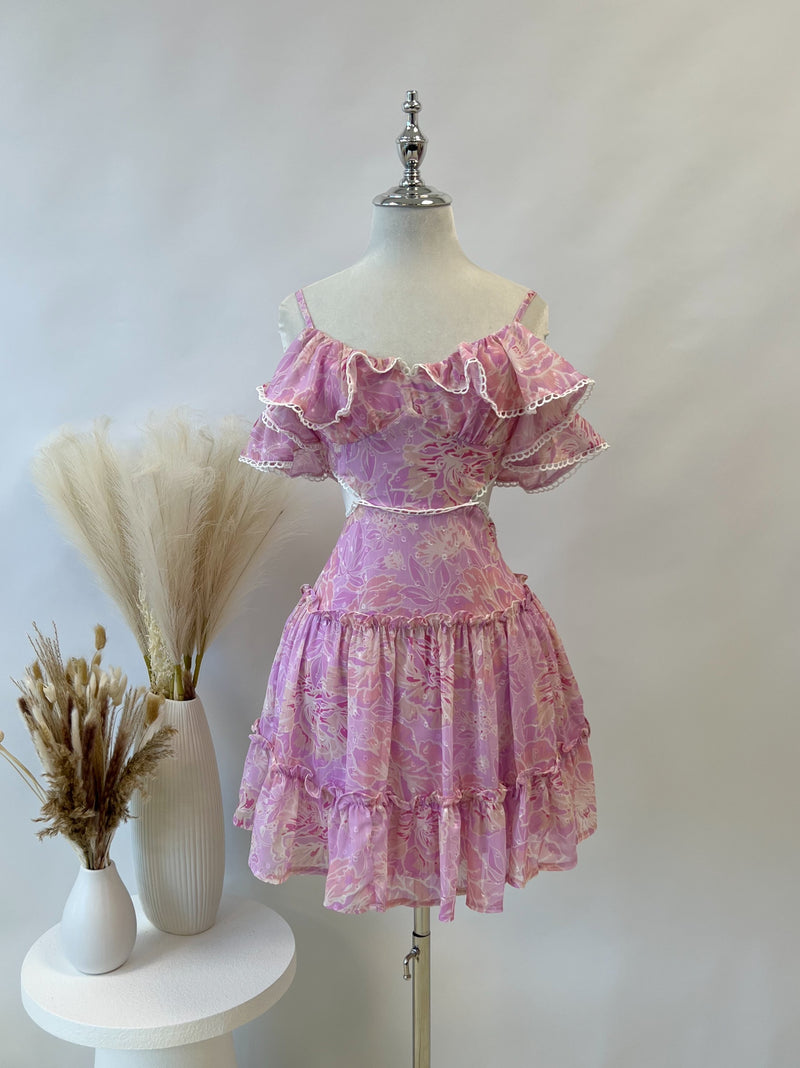 Saskia Floral Mini Dress