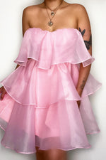 Tiana Mini Dress - Pink