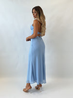 Noah Midi Dress - Blue