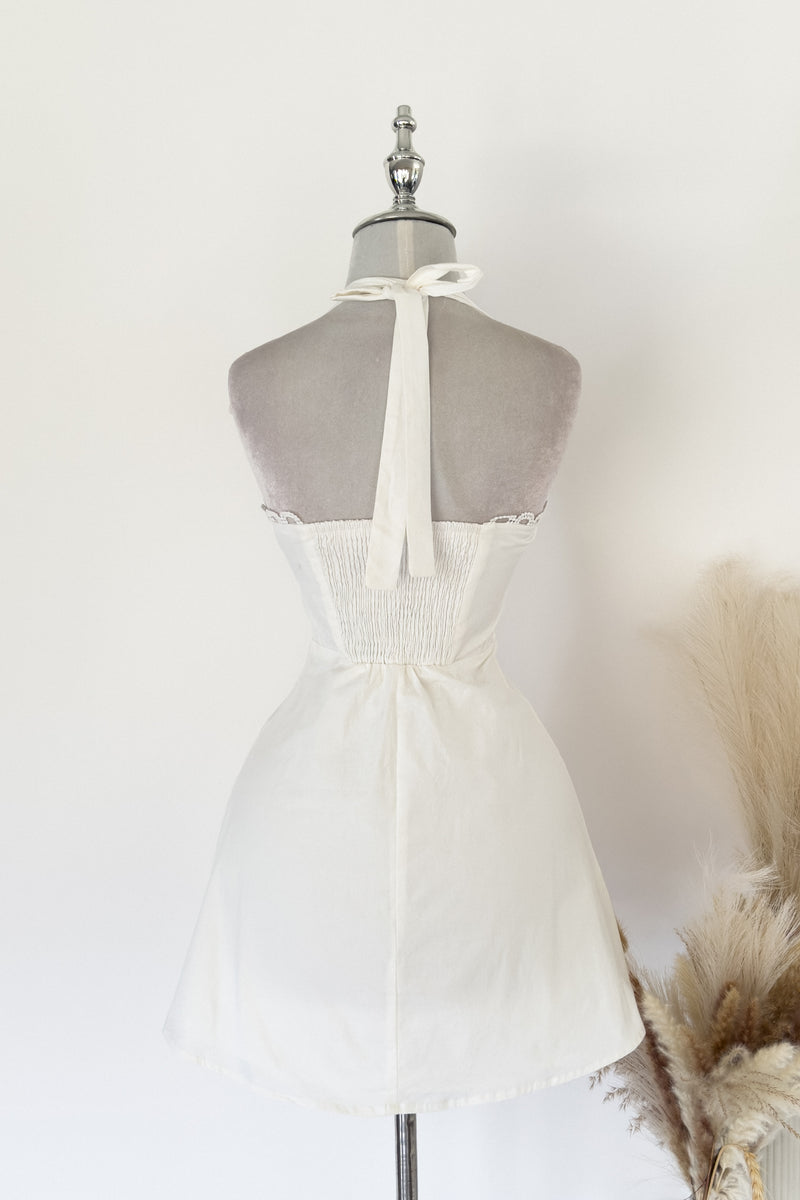 Willow Mini Dress - White