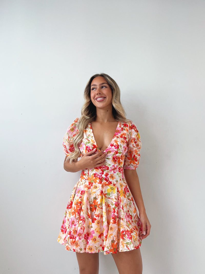 Esme Floral Mini Dress