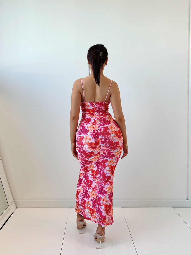 Blossom Maxi Dress - Pink