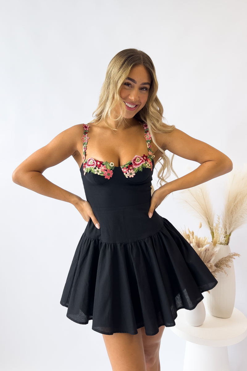 Hannah Floral Mini Dress