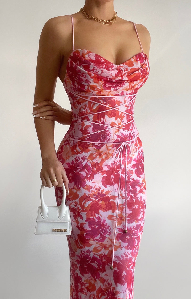 Blossom Maxi Dress - Pink