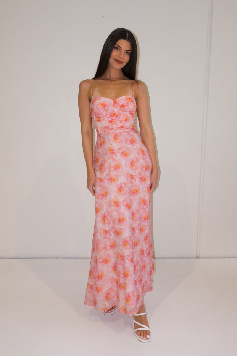 Christina Floral Maxi Dress