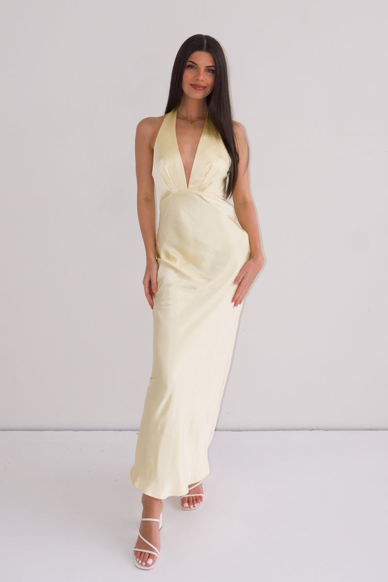 Jessalyn Maxi Dress - Yellow