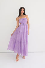 Rochelle Midi Dress - Lilac