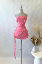 Isla Mini Dress - Pink