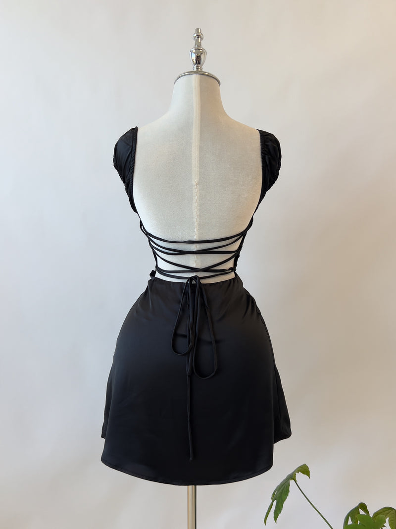 Roux Mini Dress - Black