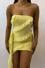 Isla Mini Dress - Yellow