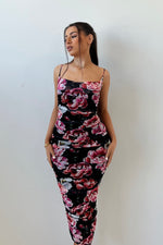 Dawn Floral Midi Dress