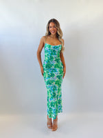 Blossom Maxi Dress - Green
