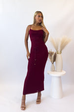 Serendipity Maxi Dress - Wine