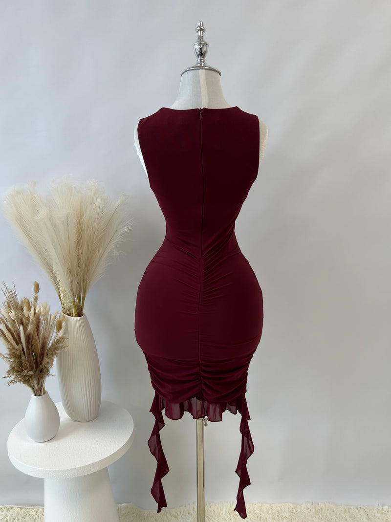 Freja Mini Dress - Red