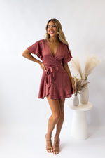 Tara Mini Dress - Rose