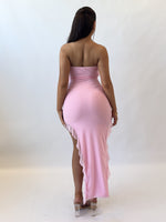 Darcie Midi Dress - Pink