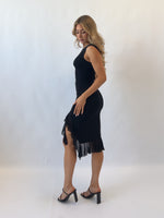 Cheyenne Midi Dress - Black