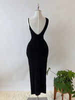 Cecilia Midi Dress - Black