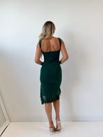 Cheyenne Midi Dress - Green