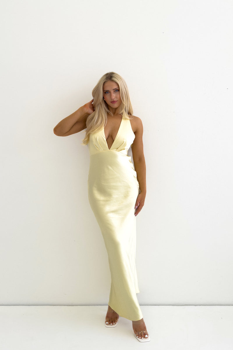 Jessalyn Maxi Dress - Yellow