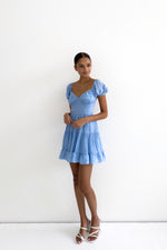 Sarang Mini Dress - Blue
