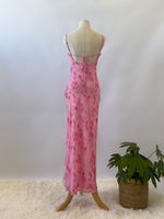 Abigail Midi Dress - Pink Florals