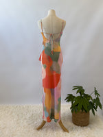 Abigail Midi Dress - Mixed Prints