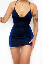 Jobelle Mini Dress - Navy