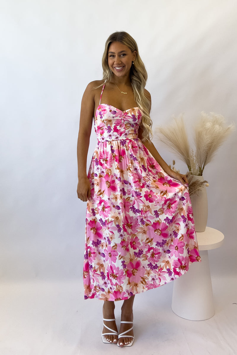Vanessa Floral Midi Dress