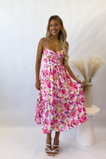 Vanessa Floral Midi Dress