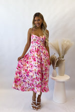Vanessa Floral Midi Dress