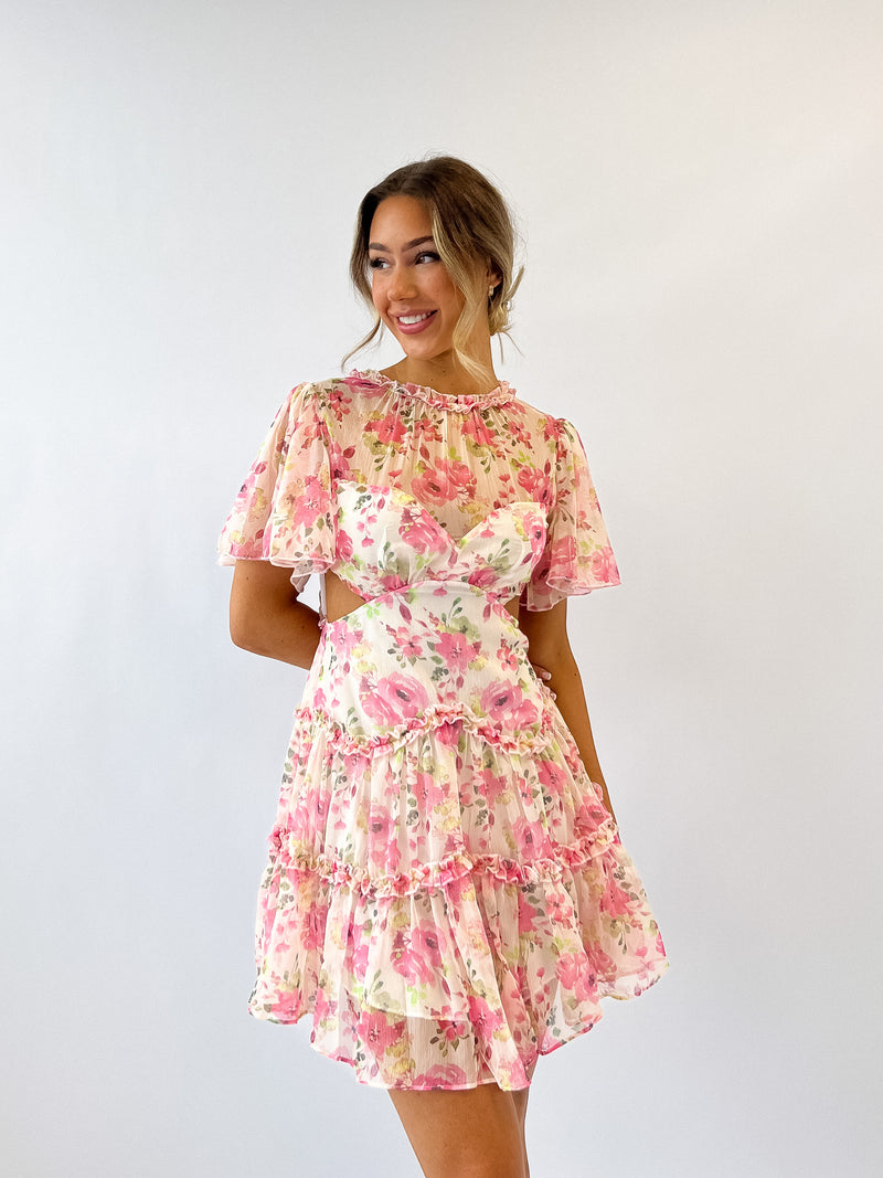 Candace Floral Mini Dress