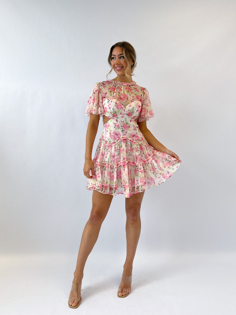 Candace Floral Mini Dress