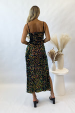 Ethelyn Midi Dress - Black