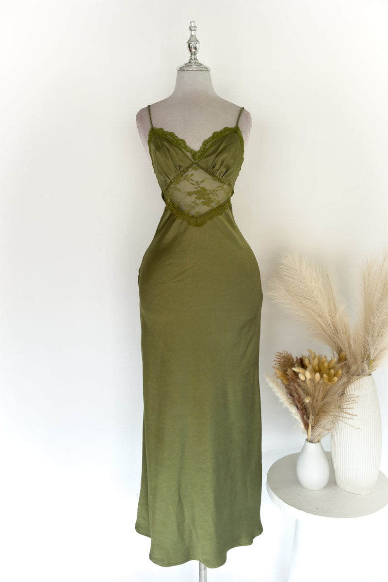 Darling Maxi Dress - Olive