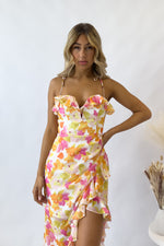 Elina Floral Midi Dress