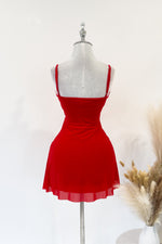 Tia Mini Dress - Red