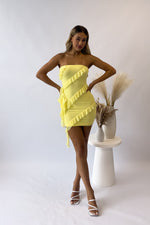 Isla Mini Dress - Yellow