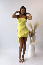 Isla Mini Dress - Yellow