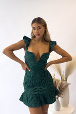 Celeste Mini Dress - Green