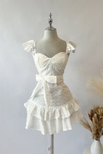 Khalessi Mini Dress - White