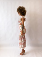Courtney Floral Midi Dress - Cream
